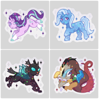 MLP G4 Rescue Team Star Stickers