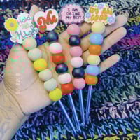 Image 1 of 5MM  SELF LOVE  CROCHET HOOKS