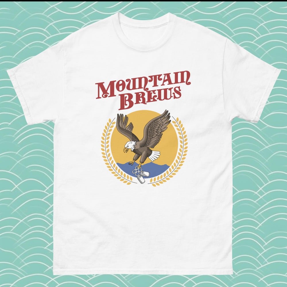 Mountain Brews Eagle - Short Sleeve T-Shirt