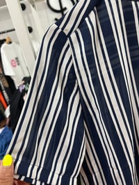 Image 3 of sheer stripe top 