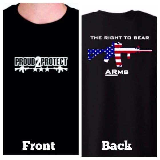 Image of The Right To Bear ARms T-shirts