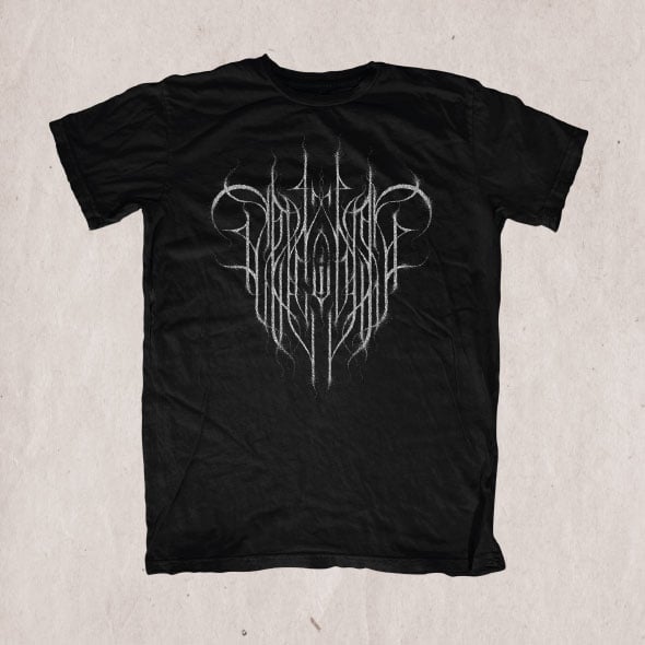 Image of True Black Metal Logos - SIlver Edition T-shirt