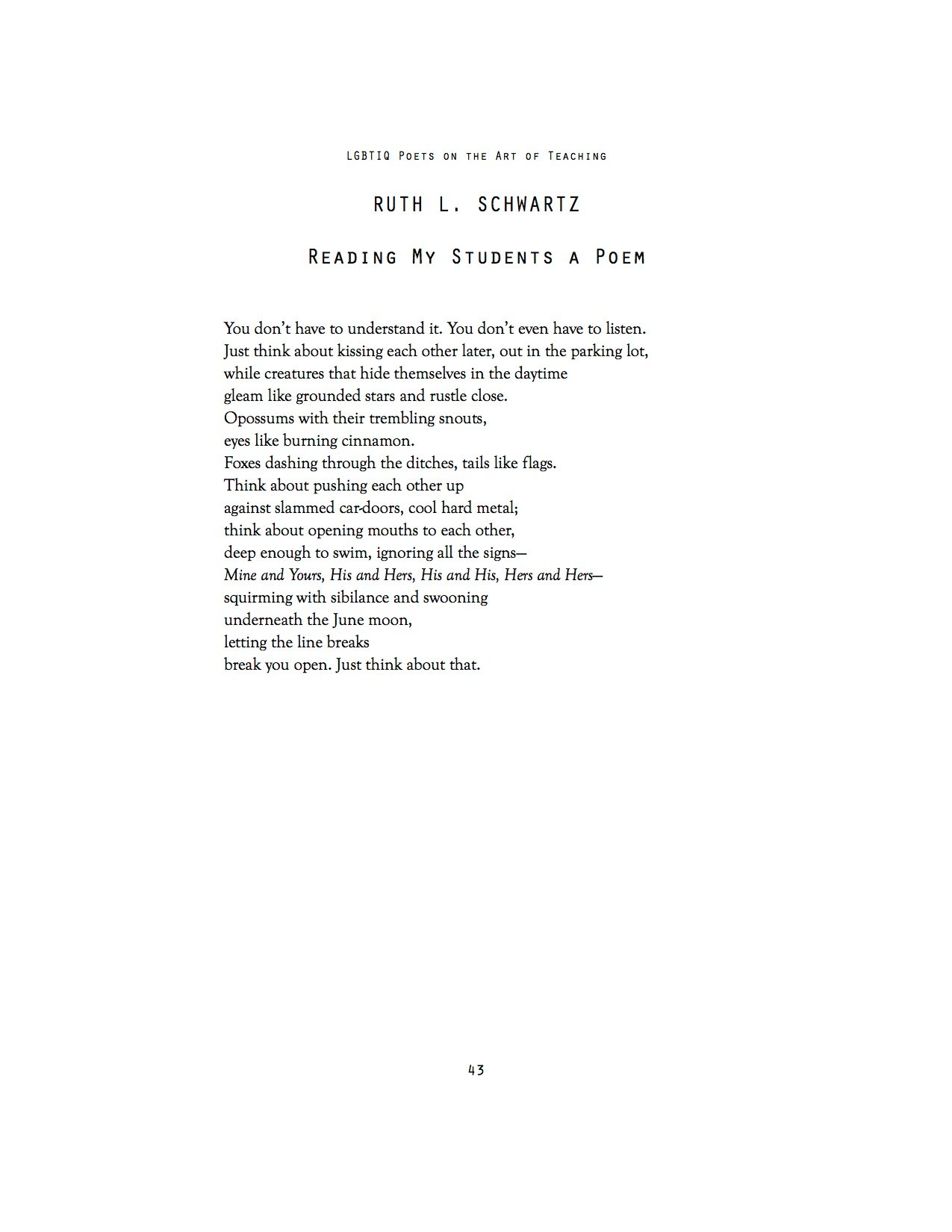 Image of *LAMBDA FINALIST* Top 10 ALA Over the Rainbow! This assignment is so gay