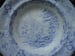 Image of An circa 1860 Elegant Blue and White "Italian Scenery" Soup Plate