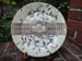 Image of A Charming English Aesthetic Cottage Brown and White Plate