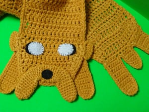 Image of Jake inspired adventure time scarf