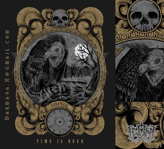 Image of vulture invasion