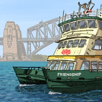 Image 2 of Sydney Ferry Limited Edition Digital Print