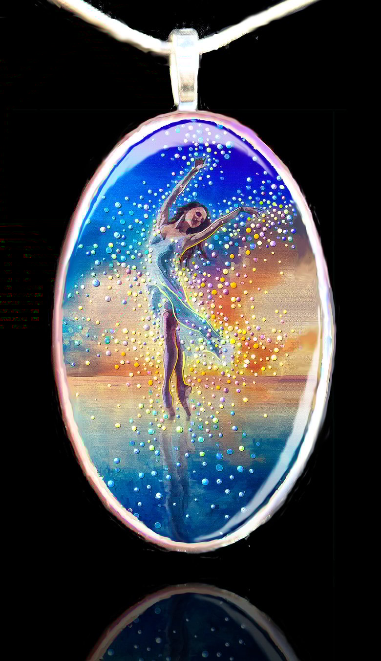 Image of Water Dancer Pendant - In each of us is a bright and boundless spirit