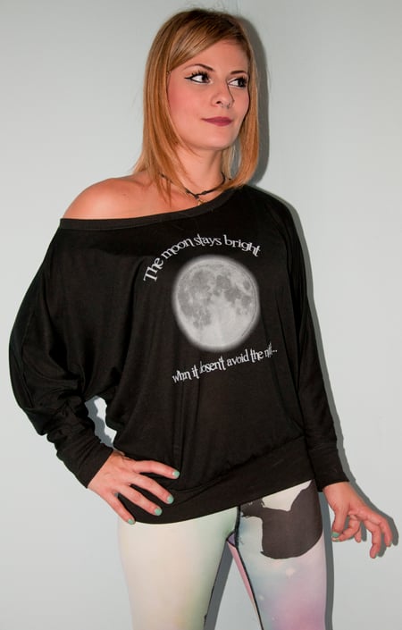 Image of Moon stays Bright Flowy long sleeve