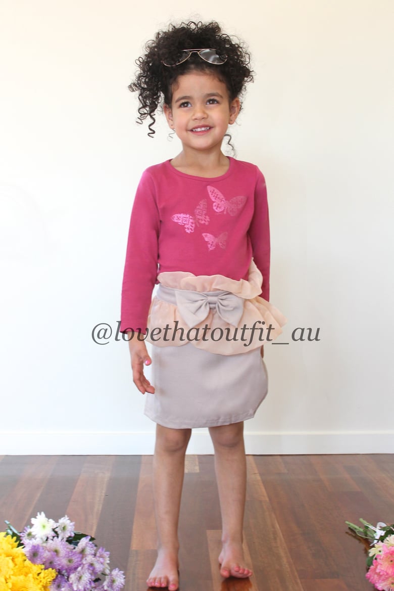 Image of *PINK ATTITUDE* 3 PCE OUTFIT (Size 2-7)