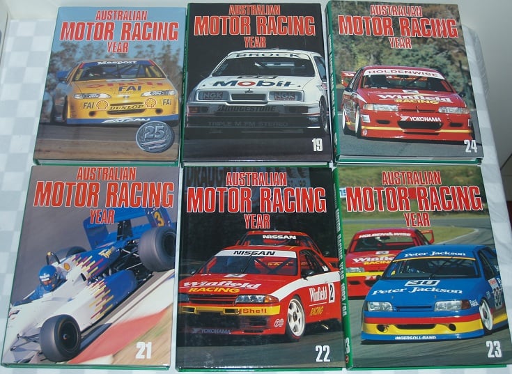Image of Australian Motor Racing Yearbook # 25. RARE. The LAST of the SERIES.