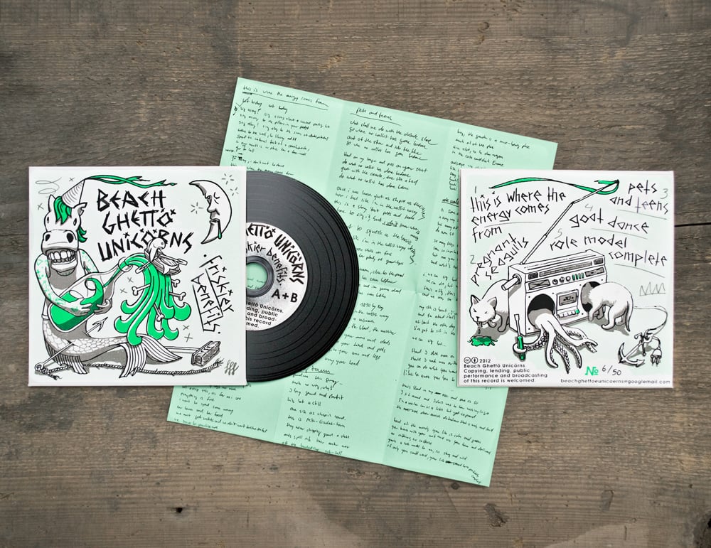 Image of Beach Ghettö Unicörns - »Friskier Benefits« CDr