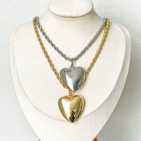 Image 3 of XL PUFFY HEART