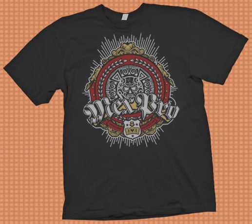 Image of MEXPRO "Crest" logo t-shirt