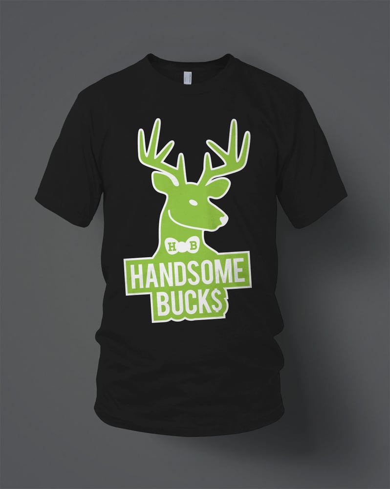Image of H.Bucks Deer Logo Tee (Black)