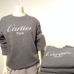 Image of Cartier Crewneck Sweatshirt - Grey