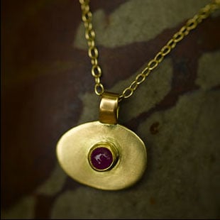 Image of 18K Third Eye Necklaces