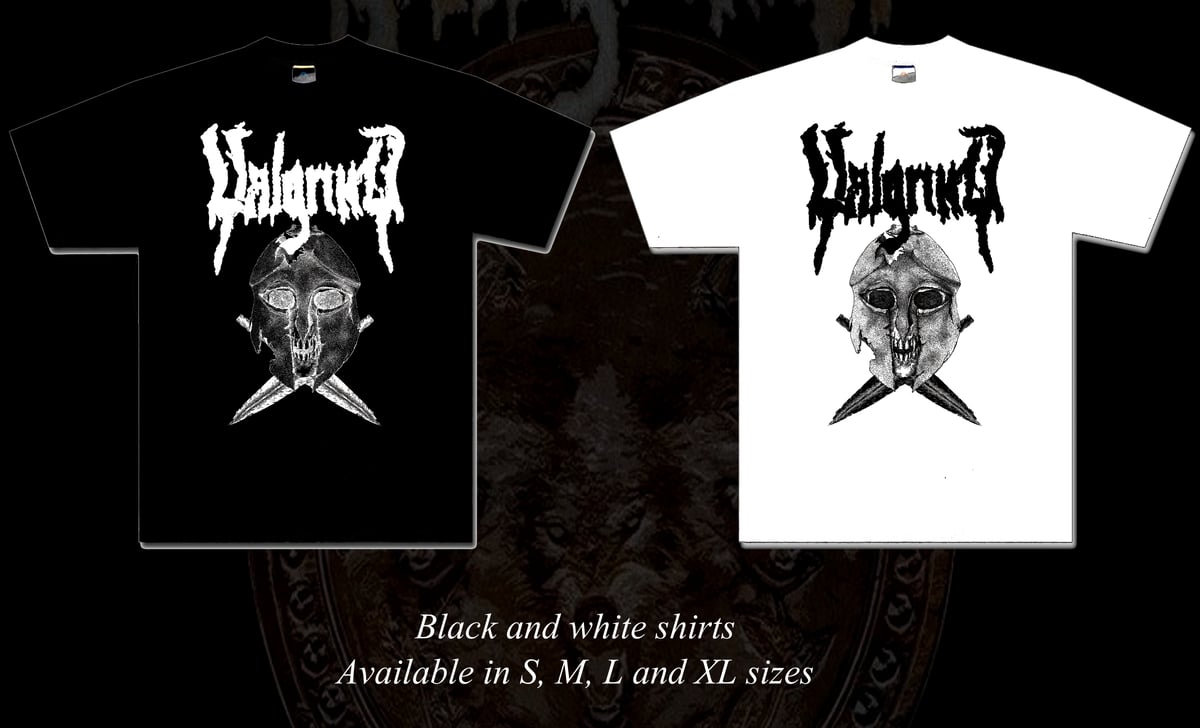 Valgrind logo black and white shirts