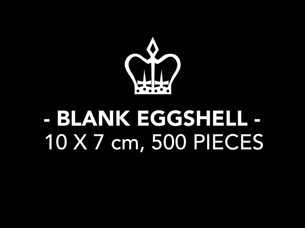Image of EGGSHELL STICKER 7X10CM (500 PIECES) *!free shipping!*
