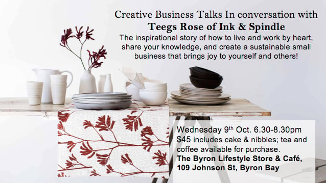 Image of In conversation with Tegan Rose from Ink & Spindle.
