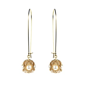 Image of Empire earrings - Pearl