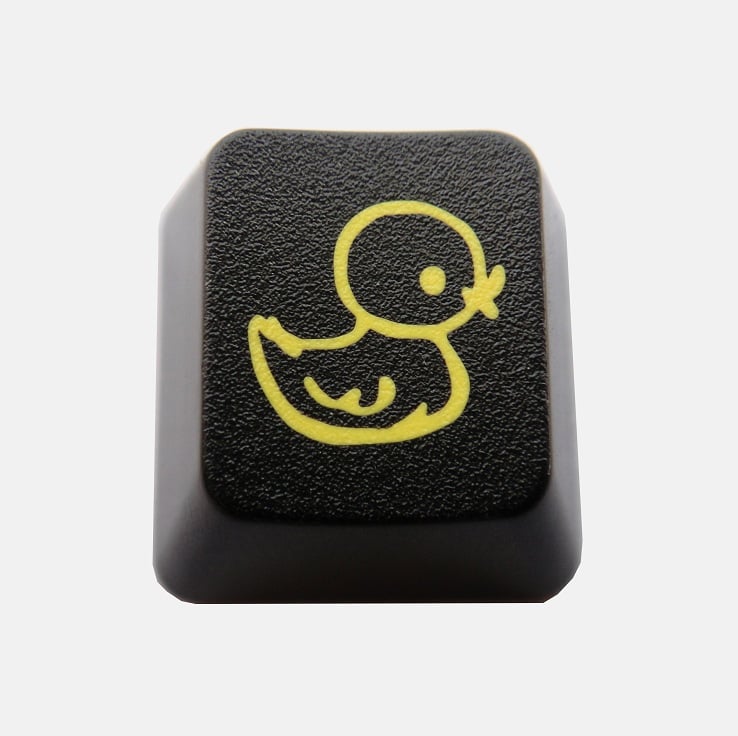 Image of Black Ducky Keycap