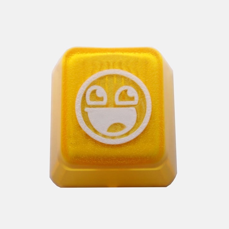 Image of Translucent Awesome Face Keycap