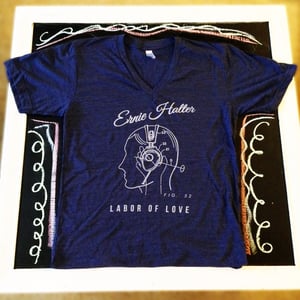 Image of Labor of Love V-Neck (Navy)