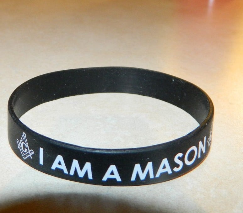 masonic silicone bracelets