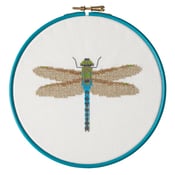 Image of Blue Dragonfly cross-stitch PDF pattern