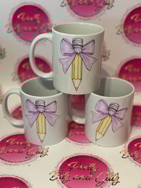 Image 2 of Teacher pencil mugs
