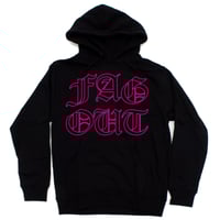 Image 1 of FAG OUT HOODIE (BLK/PNK)
