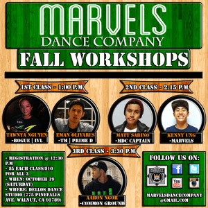 Image of Marvels Dance Company Fall Workshops 2013