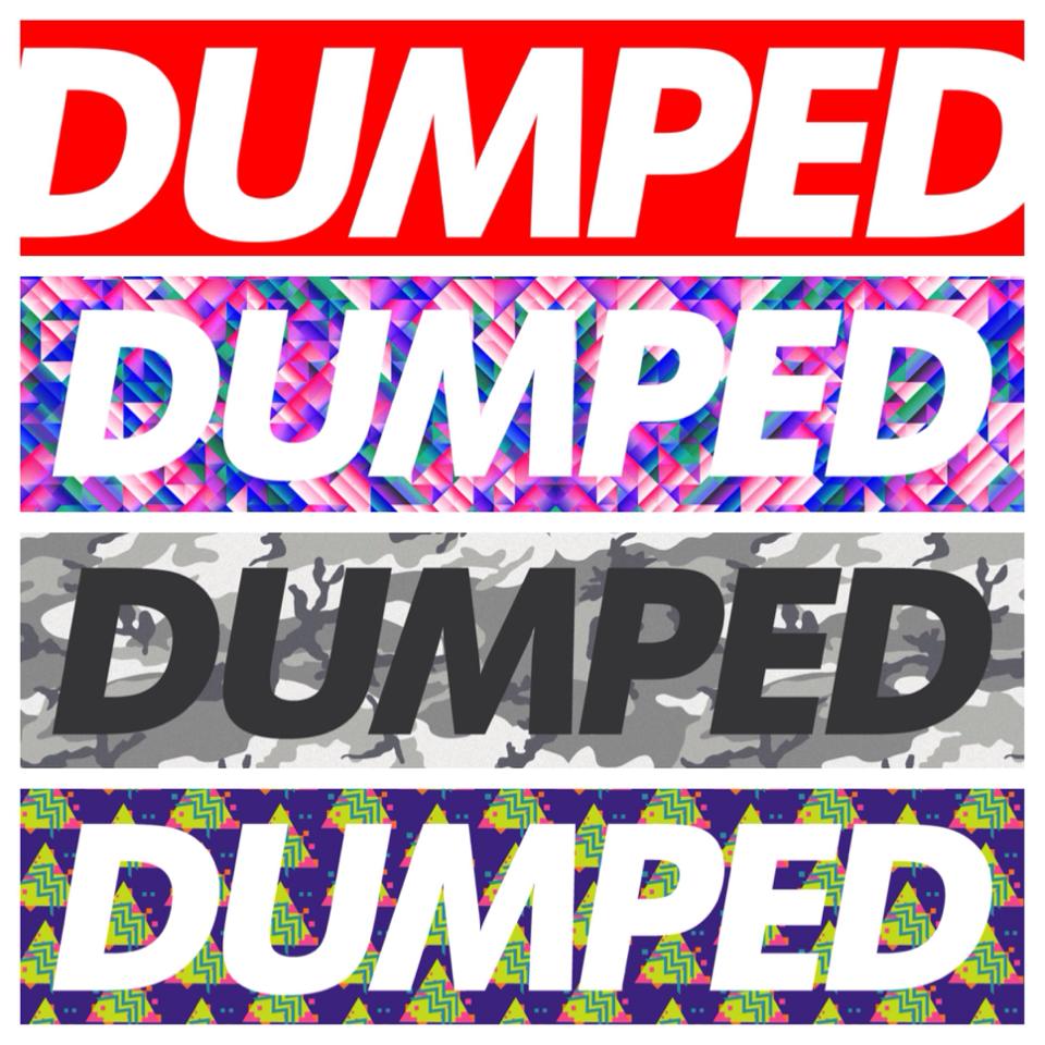 Image of Dumped Block Stickers