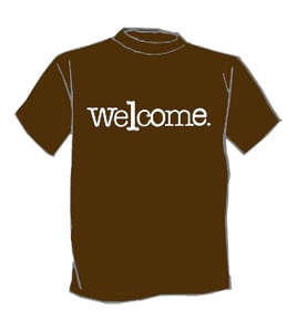 Image of Welcome: Brown Tee