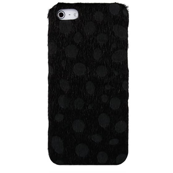 Image of Black Leopard Pony Hair Iphone 5 Case