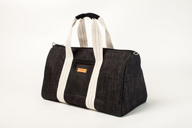Image of Jetset Denim Travel Bag