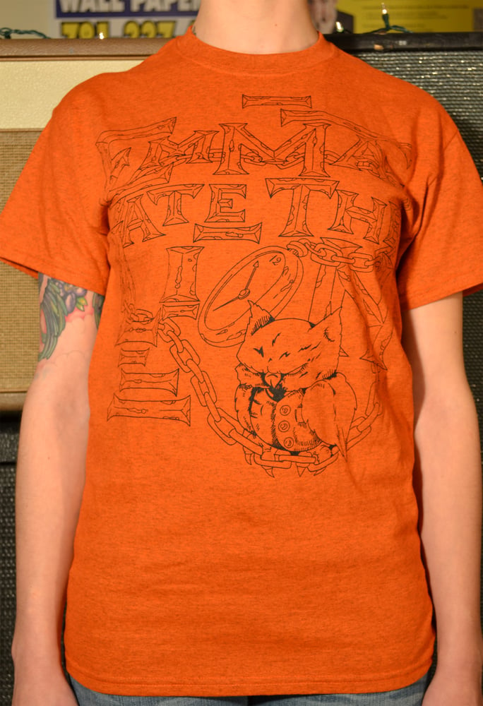 Image of Owl T-Shirt (orange)