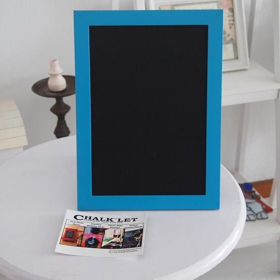 Small Chalkboard with Pink/Black Frame