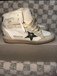 Image 1 of Golden Goose Sky Star White/Green