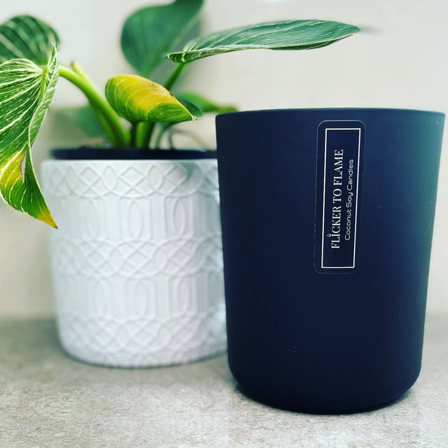 Vogue Texas Matte Black Jar - 1kg  **0 IN STOCK**