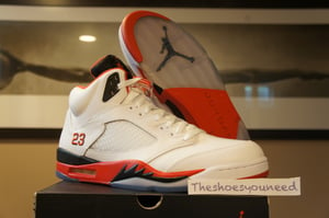 Image of Air Jordan 5 "Fire Red" (2013)