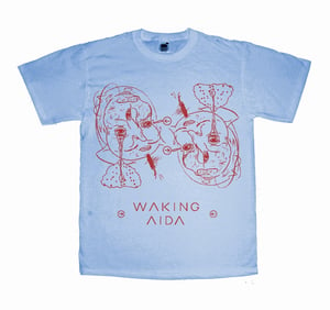 Image of Ambigrams T-Shirt Blue (pre-order)