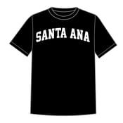 Image of BASIC SANTA ANA T-SHIRT BLACK