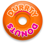 Image of DURRTY DONUTS LOGO WHEEL