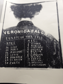 Image of Veronica Falls Limited Edition European Tour Screen Print