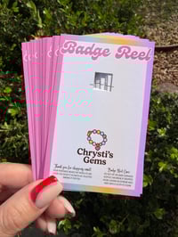 Image 3 of Badge Reel Cards [Printed]