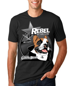 Image of Lentil Rebel Men's Fitted Tshirt