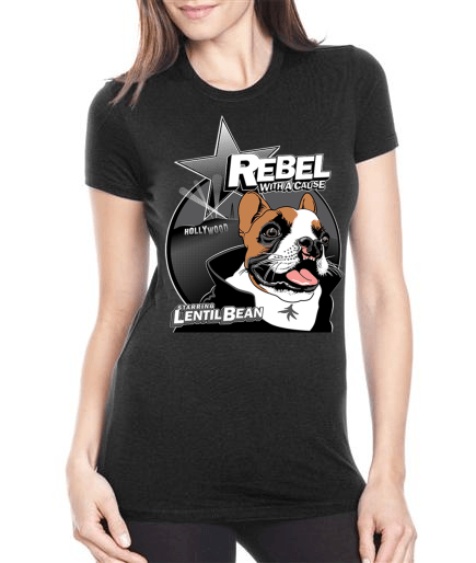 Image of Lentil Rebel Women's Fitted Tshirt